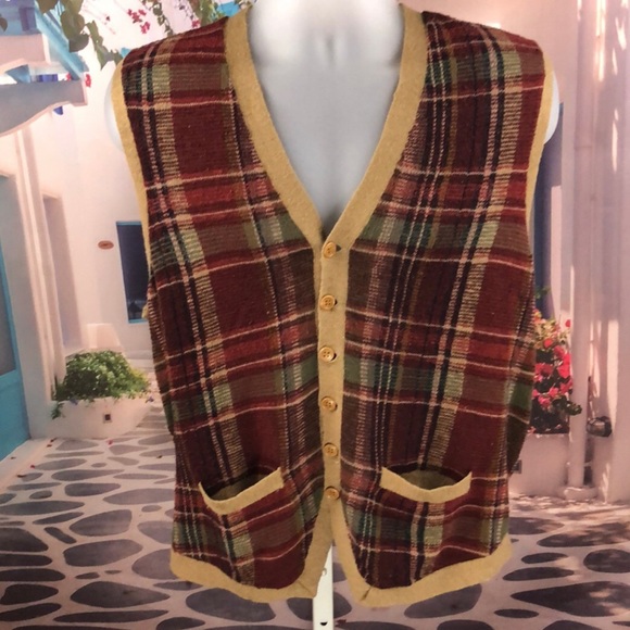 Polo Ralph Lauren Other - Polo Ralph Lauren Vintage Plaid Vest